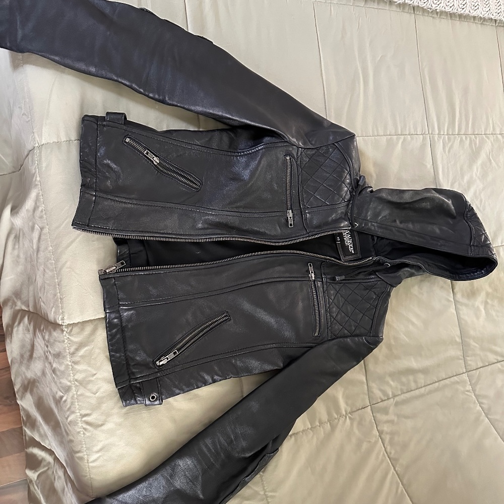 Milwaukee Leathers, XS Black Leather Jacket